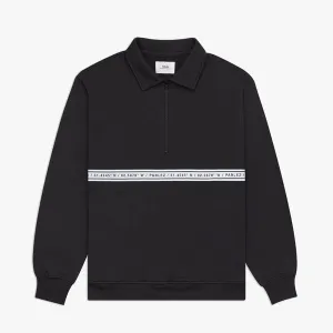 Parlez Payne 1/4 Zip - Black