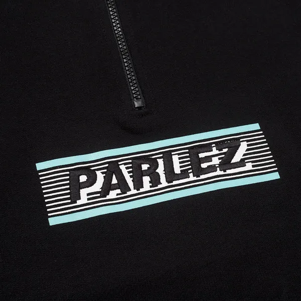 Parlez Salton 1/4 Zip - Black