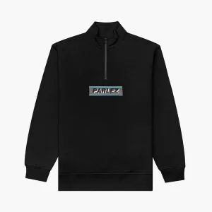 Parlez Salton 1/4 Zip - Black