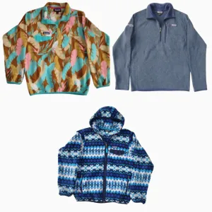 Patagonia Fleece Jackets 12 Pcs