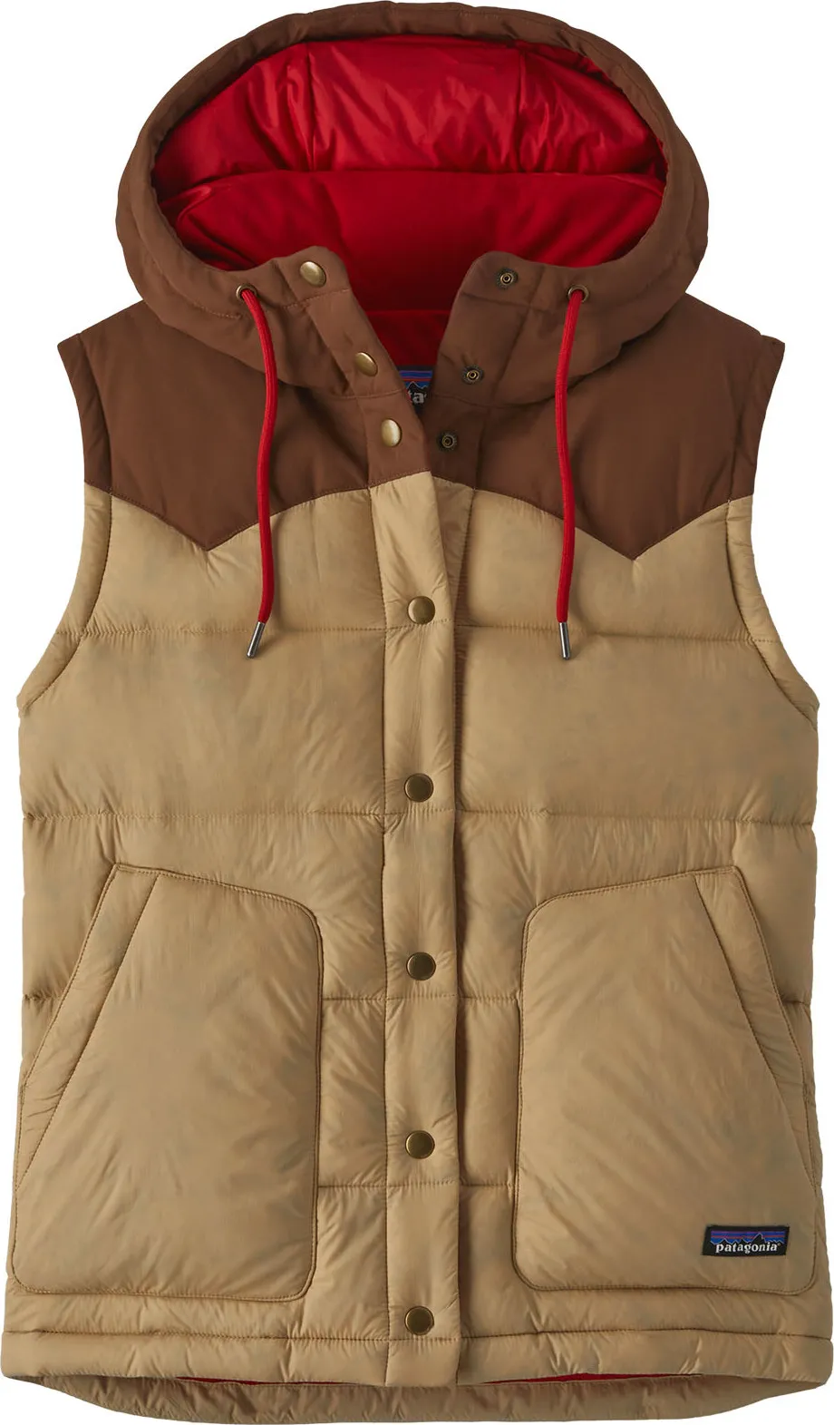Patagonia Women&#x27;s Bivy Hooded Vest Tinamou Tan | Buy Patagonia Women&#x27;s Bivy Hooded Vest Tinamou Tan here | Outnorth