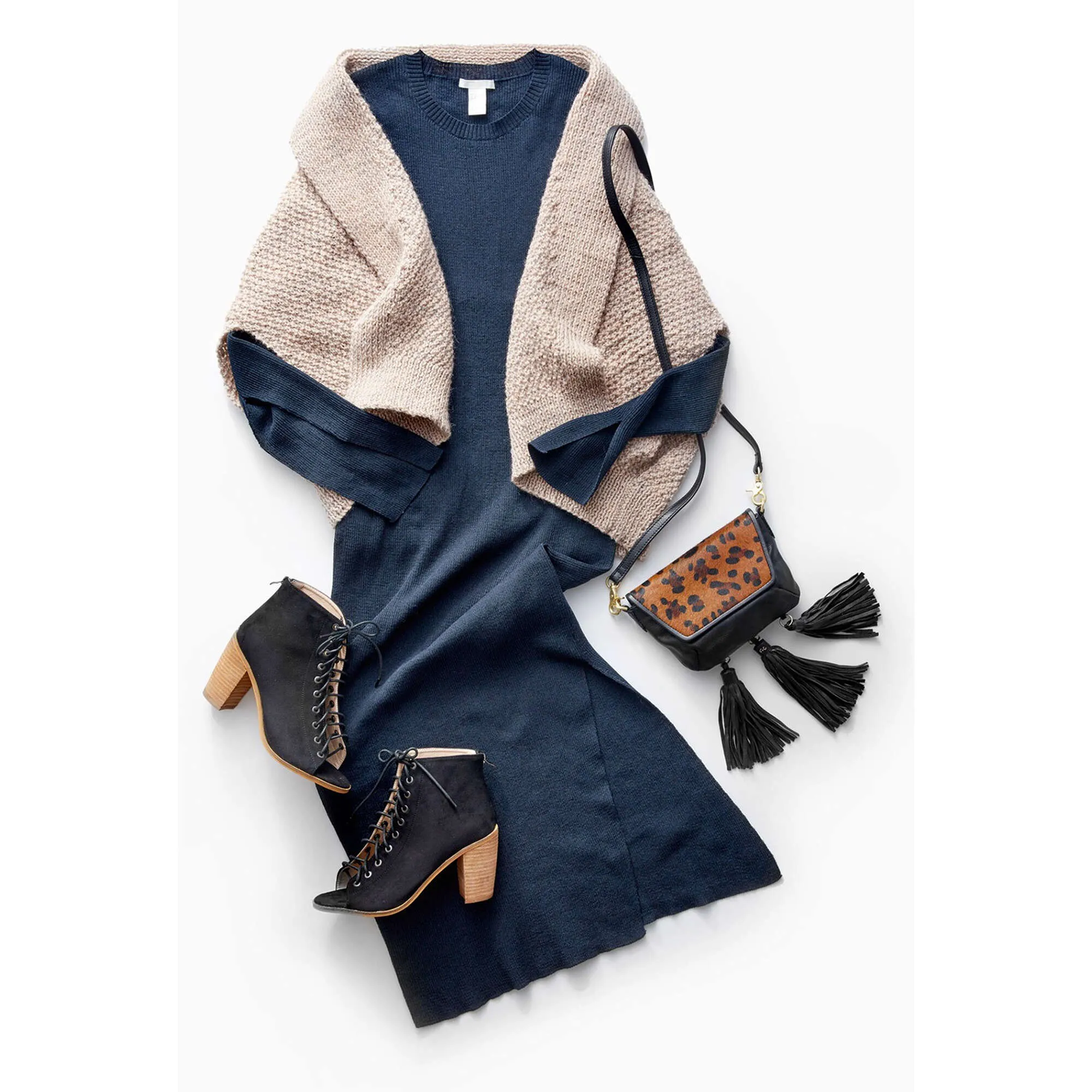Patons Knit Envelope Cardigan