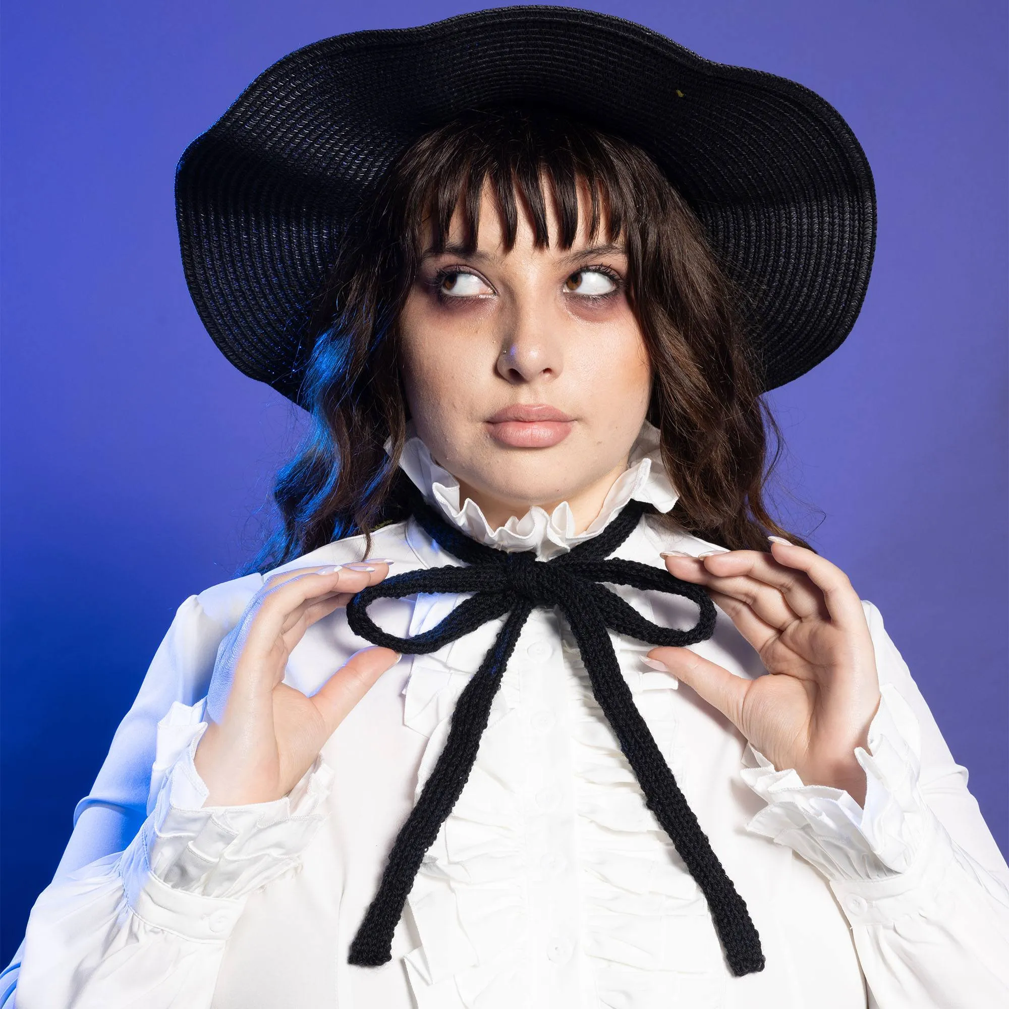 Patons Knit Skinny Neck Bow