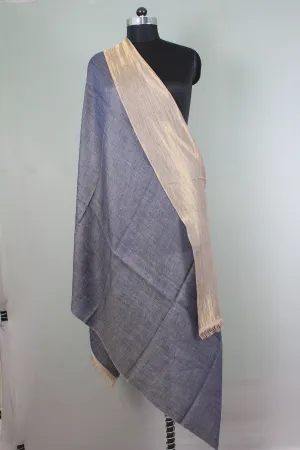 Patricia Reversible Metallic Cashmere Shawl