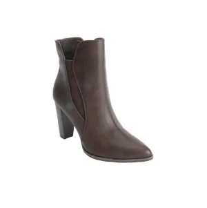 Penny Loves Kenny Avid Women Bootie In Brown Tumbled