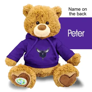 Personalized Charlotte Hornets "Stinger" 10" Plush Bear 2