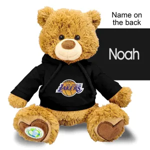 Personalized Los Angeles Lakers 10" Plush Bear 2