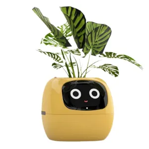 Pet Planter,USB Rechargeable Indoor Small Flower Pot For Indoor Decoration Make Raising Plant Easy And Fun
