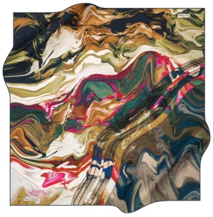 Pierre Cardin Milan Silk Scarf No. 21