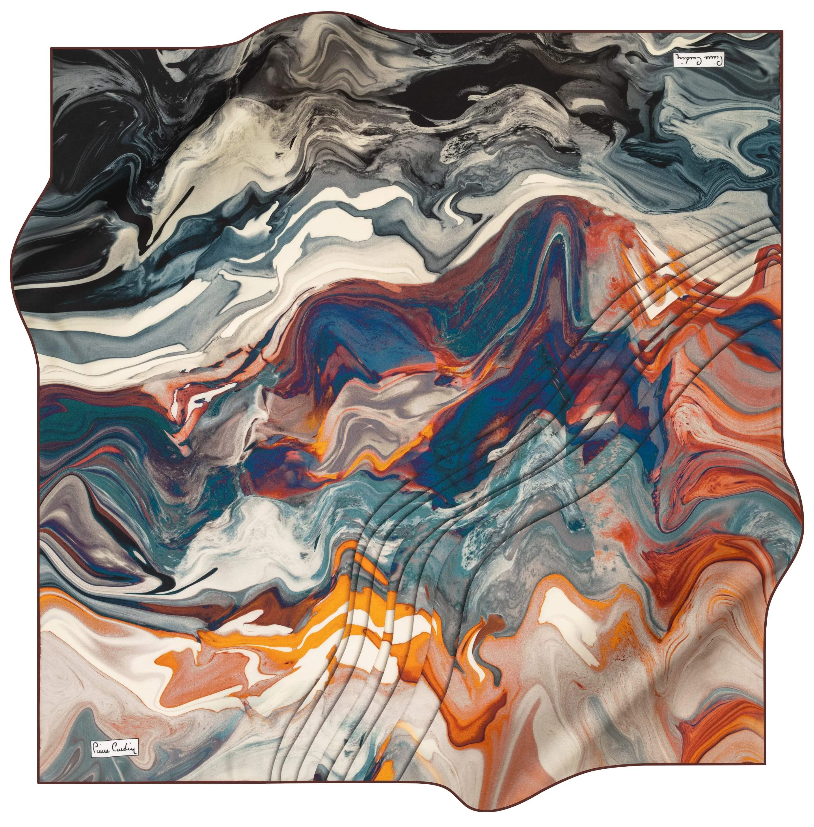 Pierre Cardin Milan Silk Scarf No. 41