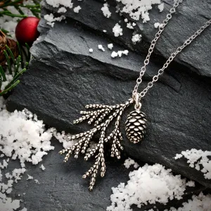 Pine Branch Necklace