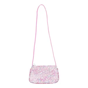 Pink Poppy Bloom Fairy Sequin Shoulder Bag Pink
