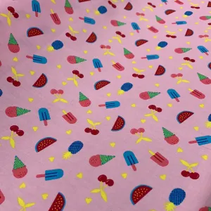 Pink Summer Cotton Poplin