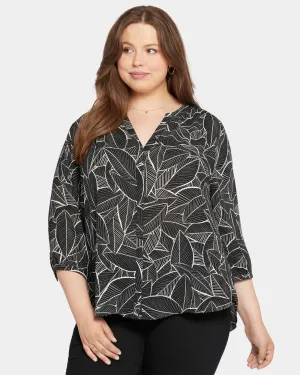 Pintuck Blouse | Leland Manor