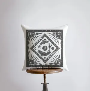 Pisces | Zodiac | Stars | Astrology | Throw Pillow  | Map of the Stars | Home Decor | Room Decor | Astrology Sign