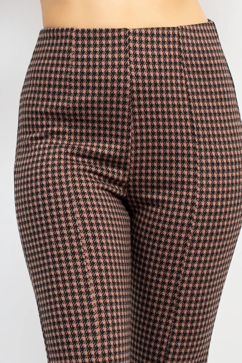 Plaid Bell Bottom Pants - 2 colors