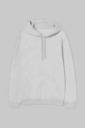 Plain Heather Gray Hoodie