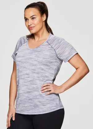 Plus Stratus Short Sleeve V-Neck Tee Shirt