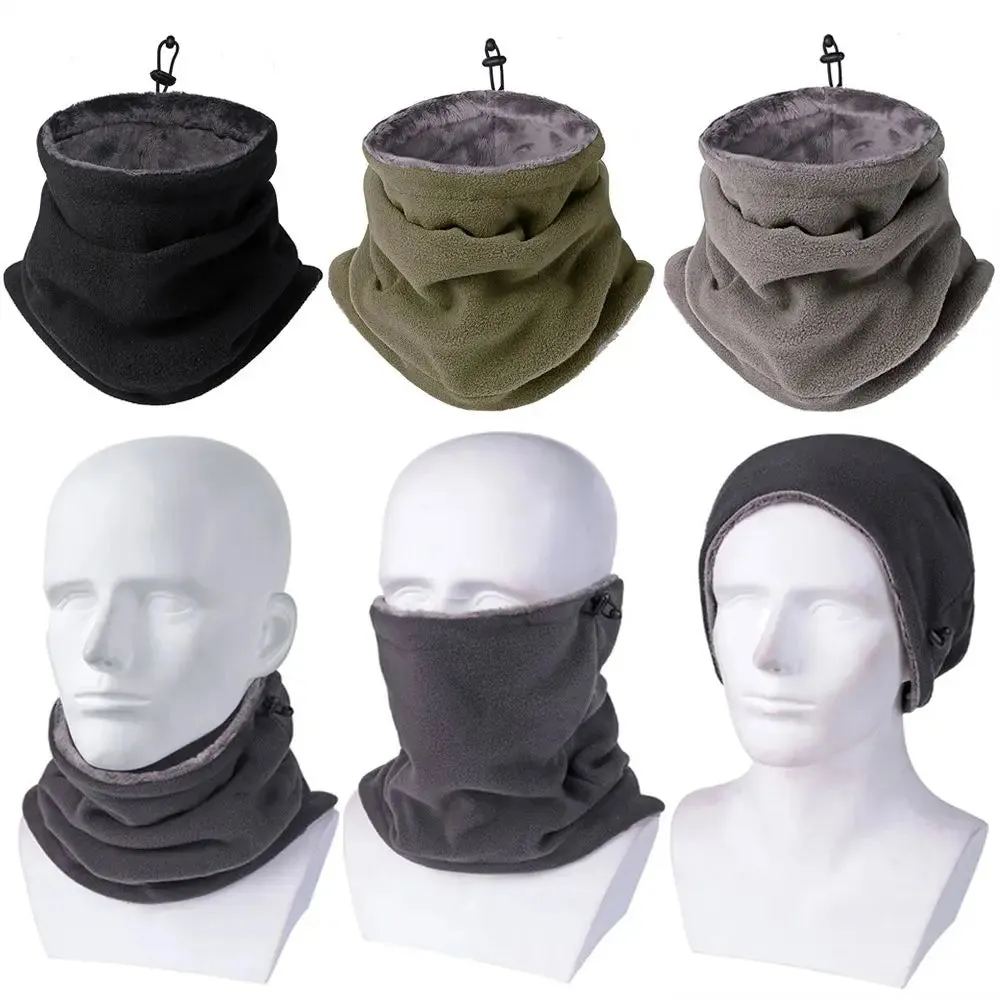 Polar Fleece Neck Warmer Warm Soft Sport Scarf Fishing Skating Running Face Mask Cycling Headwear Camping Hiking Hat
