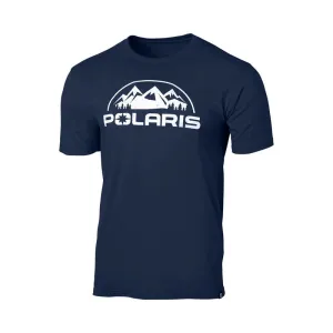 Polaris  Men's Core T-Shirt Tee Soft Durable Comfortable Crew Neckline Navy