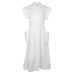 Poplin Midi Dress