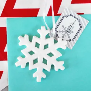 Porcelain Snowflake Ornament (set of 20)