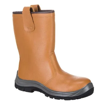 Portwest Steelite Safety Lined Rigger Boot Steel toe and Midsole sizes 38-48- FW12