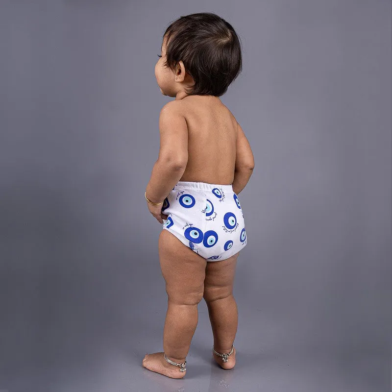 Potty Training Pants for Kids. Evileye & Whale (Size 2, Fits 2-3 yrs) - Pack 2