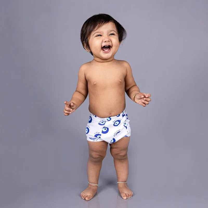Potty Training Pants for Kids. Evileye & Whale (Size 2, Fits 2-3 yrs) - Pack 2