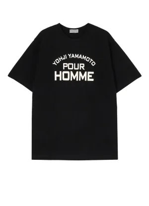 POUR HOMME PRINT HALF SLEEVE T