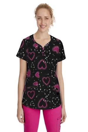 Premiere by Healing Hands Women's Isabel Print Top | Love & Beyond