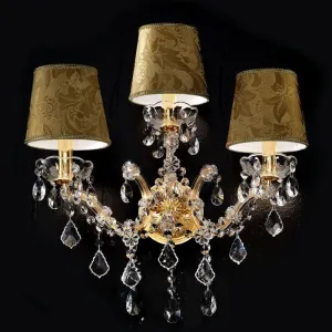 Premium Pendant Wall Light With Damask Shades