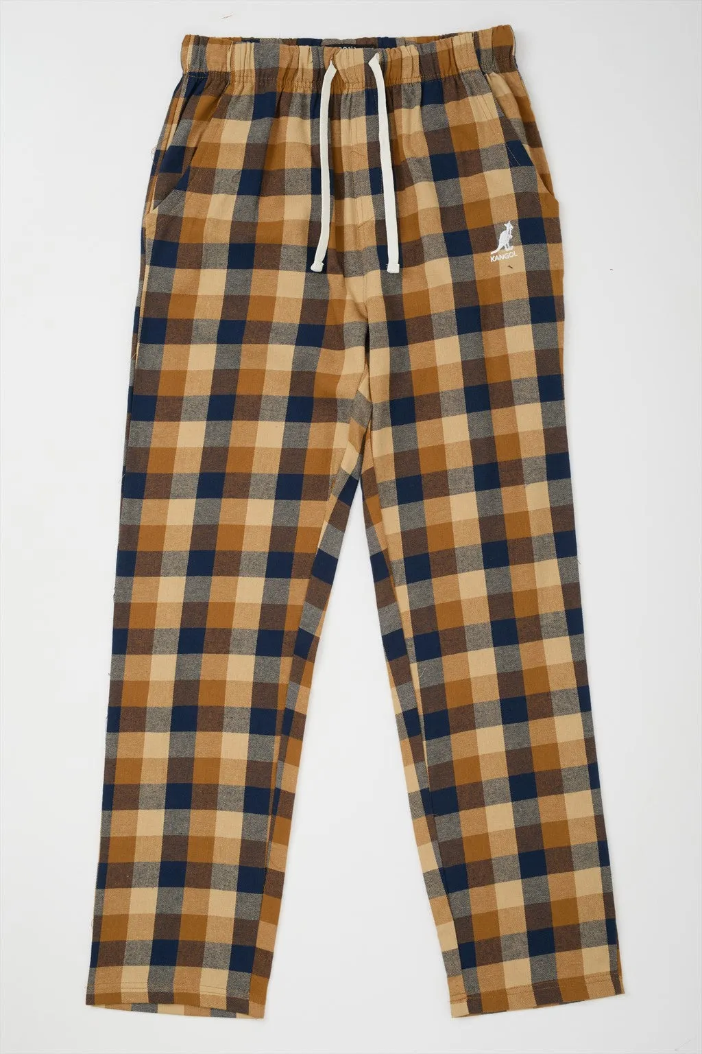 Printed flannel relaxation pants