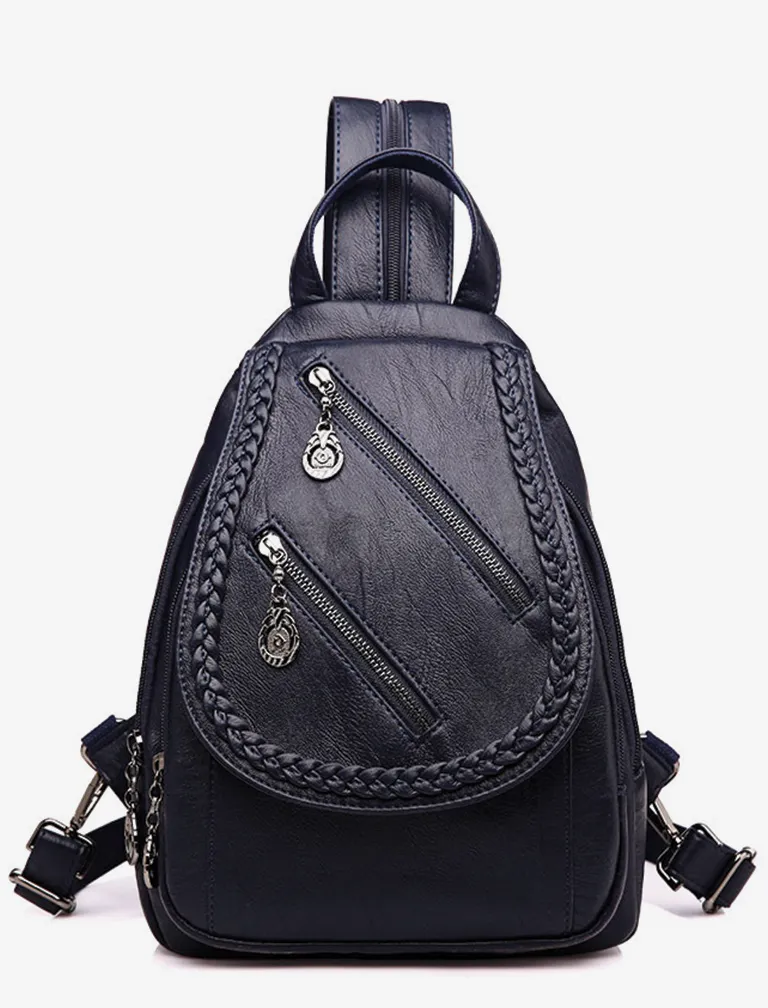PU Leather Backpack