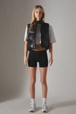 Puffer Cropped Vest