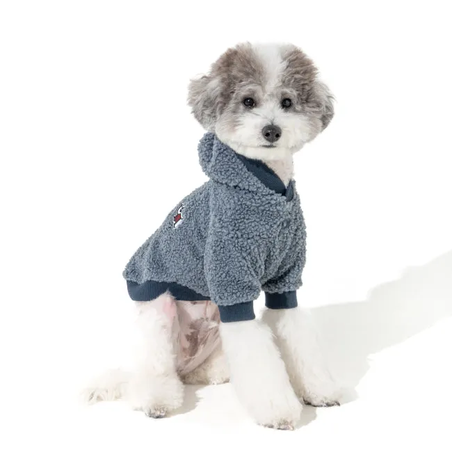 PUPPIA LASTA Winter hooded shirts with integrated harness