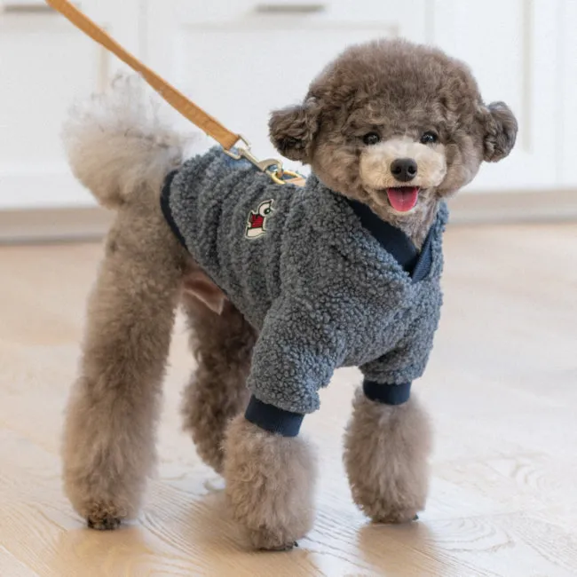 PUPPIA LASTA Winter hooded shirts with integrated harness