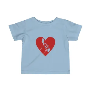 Pusong Pinoy - Infant Fine Jersey Tee - 11 Colors Available