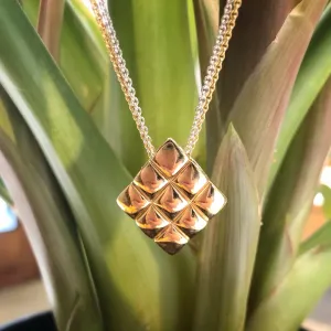 Quilted Pendant