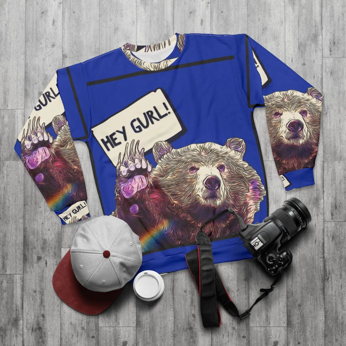 "Hey Gurl" Gay Pride Sweatshirt | LGBTQ  Apparel