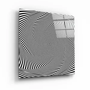 ."Hypnose". Designer's Collection Glass Wall Art