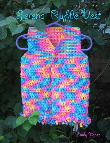 "Serena" Ruffle Vest