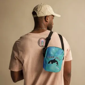 "Team Orca" Utility crossbody bag