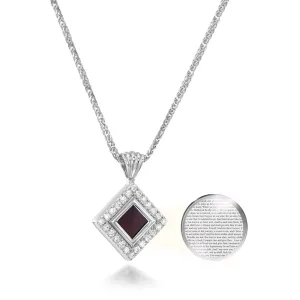 Radiant Scripture Nano Bible Necklace - New Testament Edition