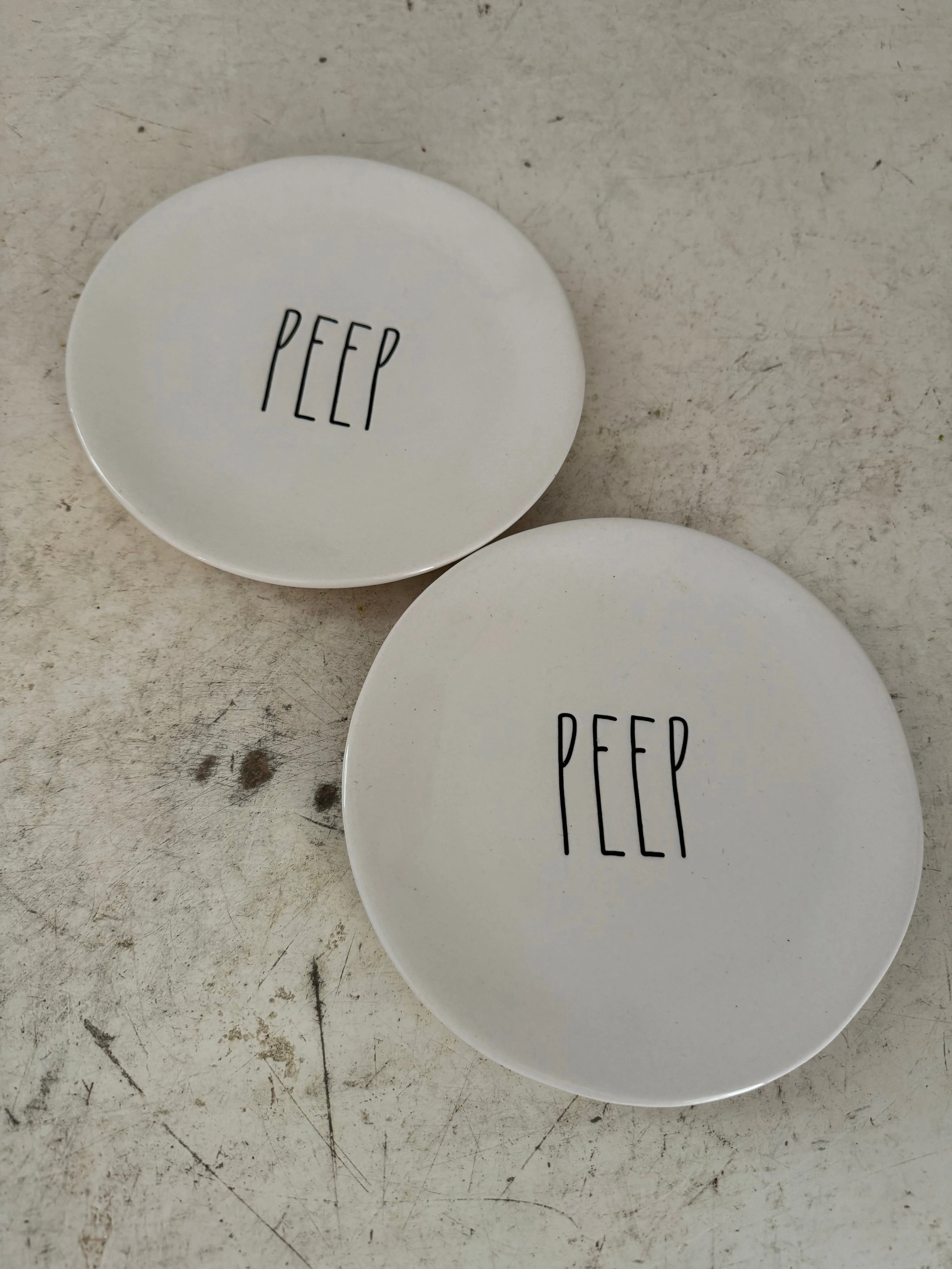 Rae Dunn Peep plate sold individually