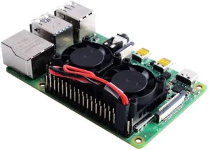 Raspberry Pi Dual Fan with Heatsink