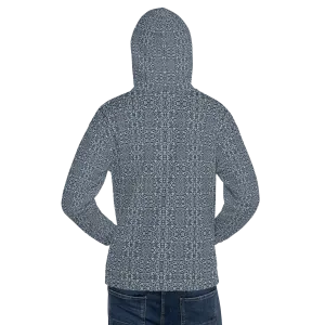 Recursia Contemplative Jaguar I Men's Hoodie In Blue