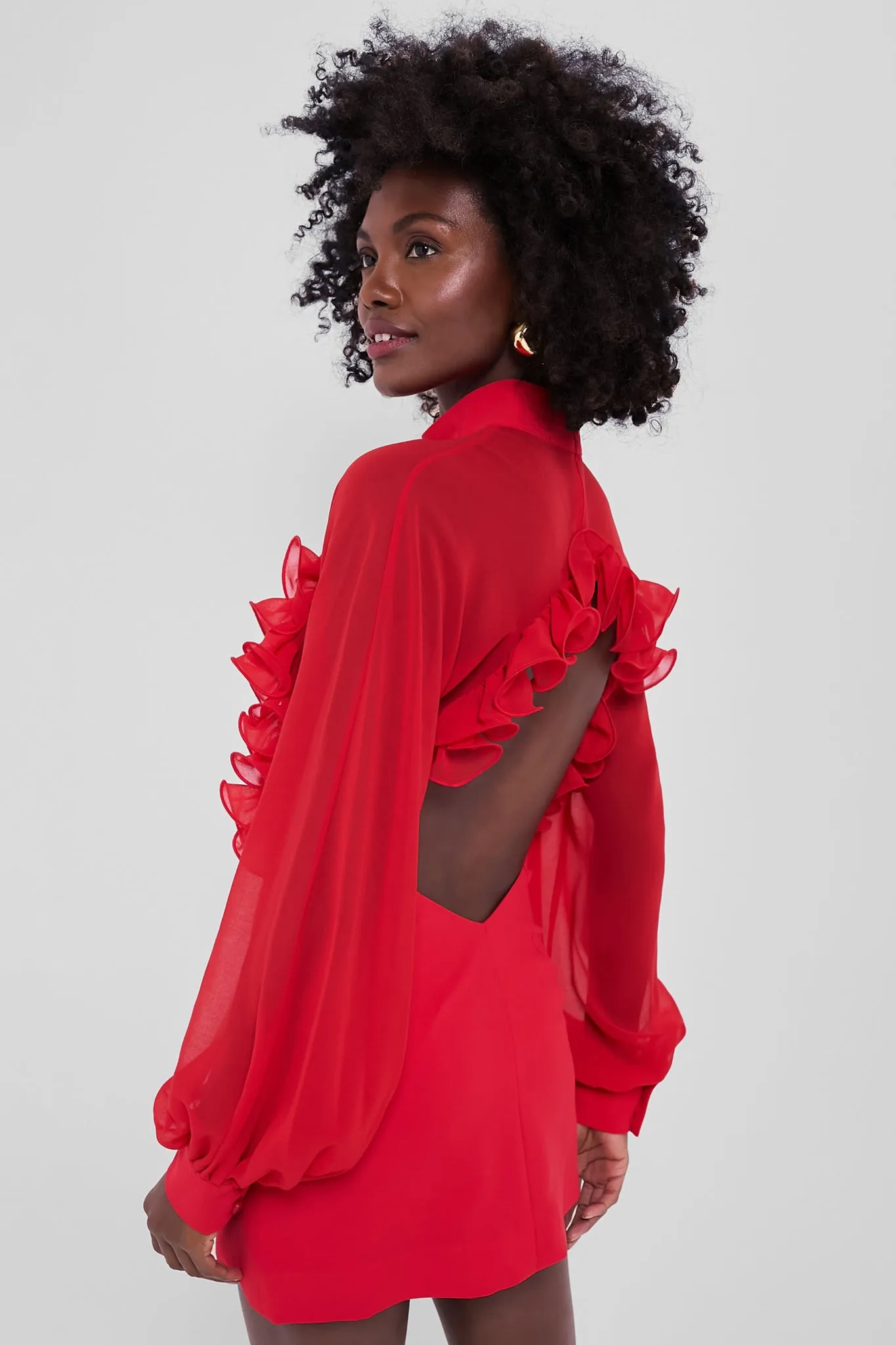 Red Julia Mini Dress