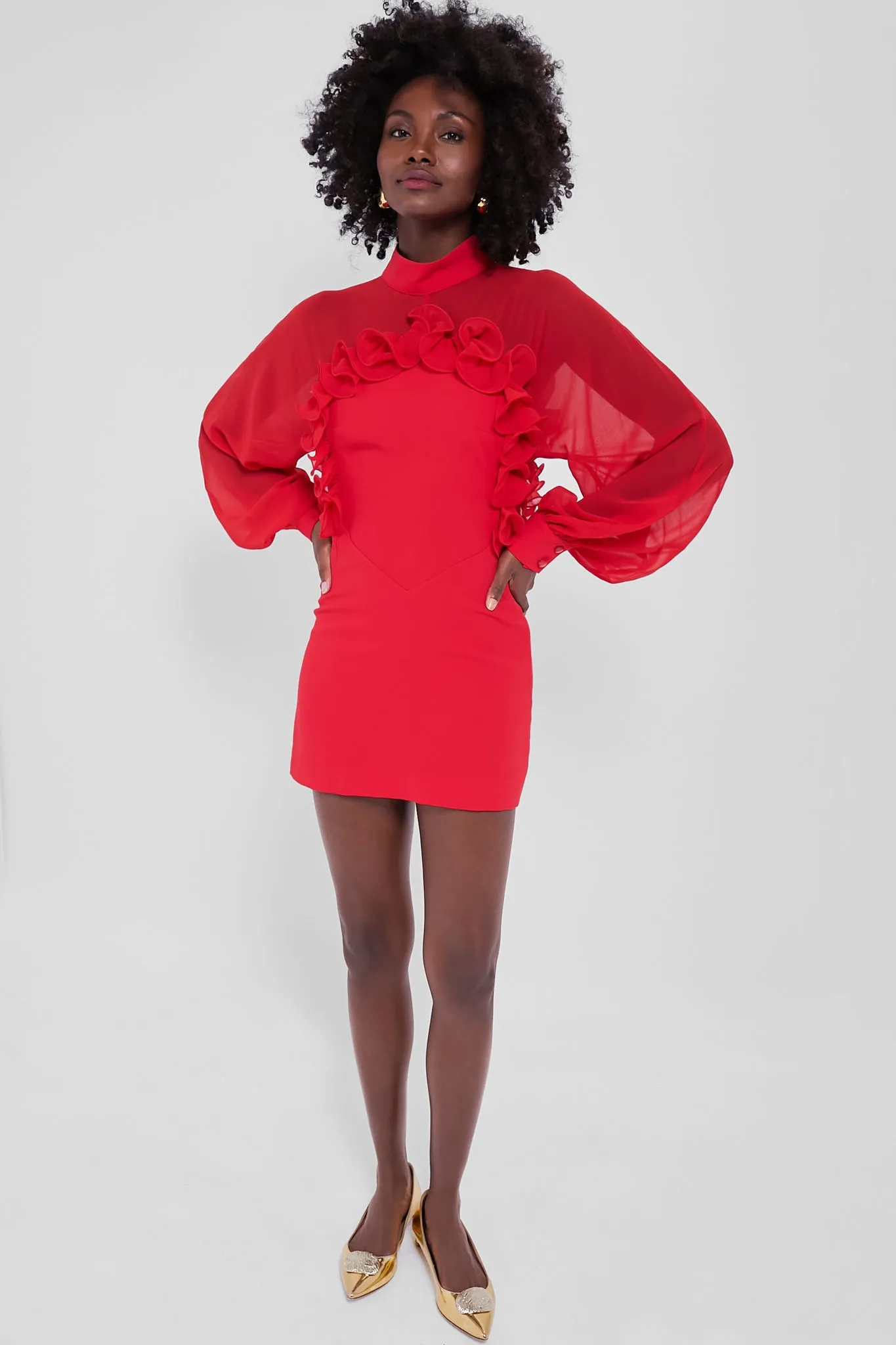 Red Julia Mini Dress