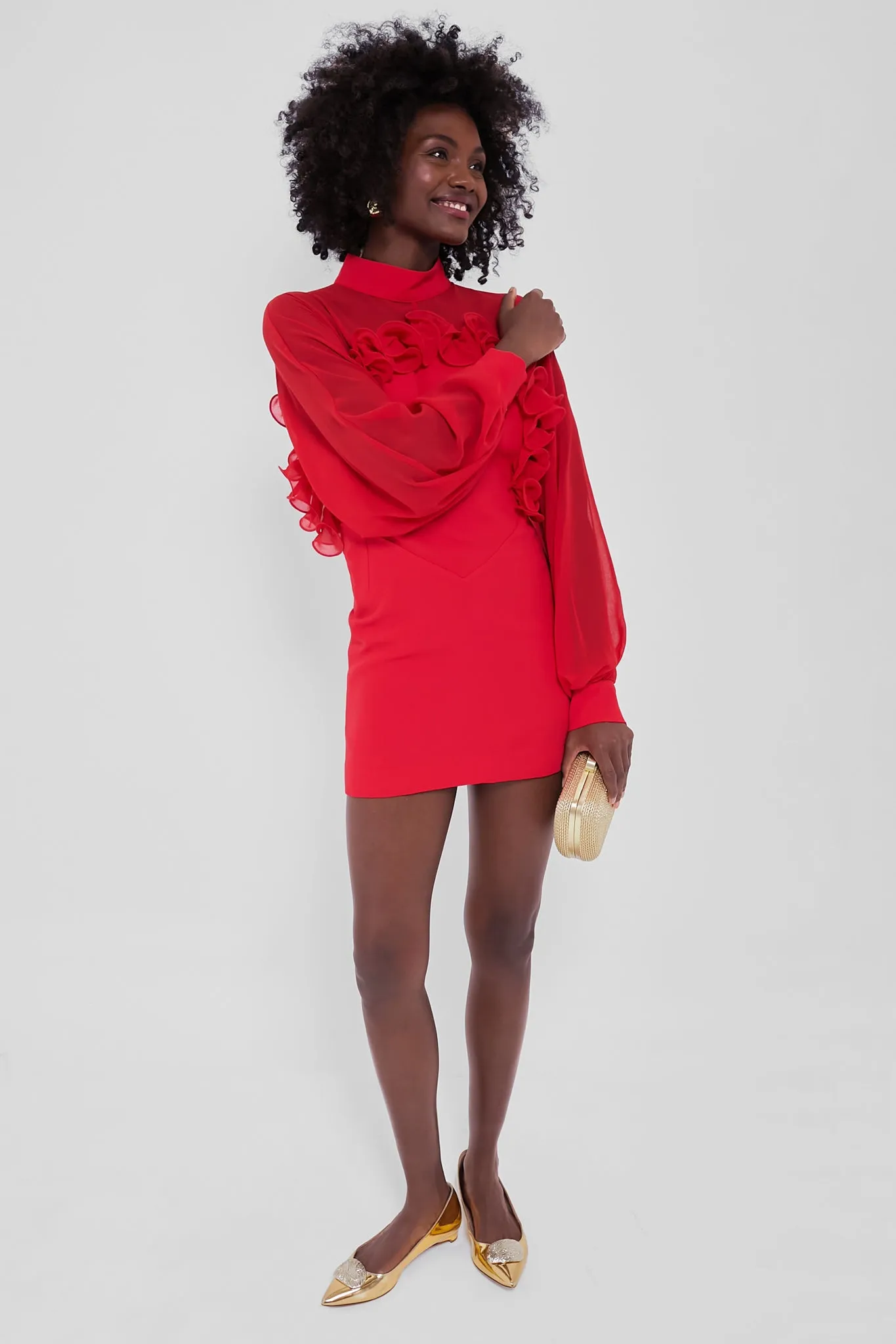 Red Julia Mini Dress